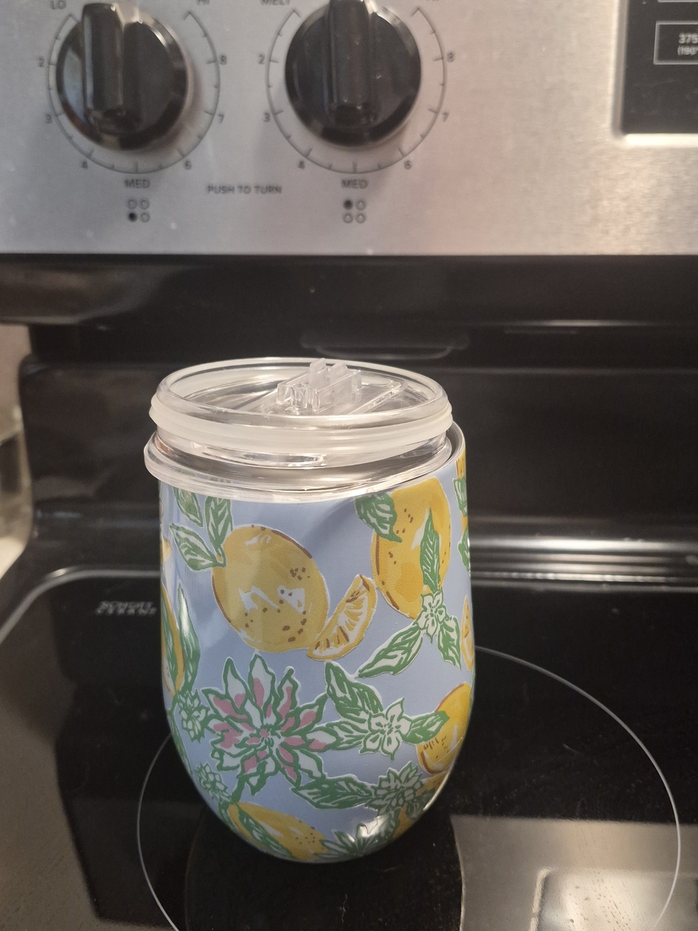 Lilly Pulitzer 12 oz insulated stemless wine tumbler - Picture 5 of 11